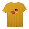 Marokko Deutschland Flagge T-Shirt - Zeige deine Liebe zu Marokko und Deutschland mit diesem vintage Flaggen Design