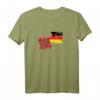 Marokko Deutschland Flagge T-Shirt - Zeige deine Liebe zu Marokko und Deutschland mit diesem vintage Flaggen Design
