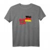 Marokko Deutschland Flagge T-Shirt - Zeige deine Liebe zu Marokko und Deutschland mit diesem vintage Flaggen Design