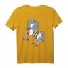 BDSM Einhorn Lustiges Seil Bondage Cartoon T-Shirt – Humorvolles Fetisch-Design für BDSM-Fans