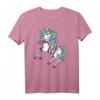 BDSM Einhorn Lustiges Seil Bondage Cartoon T-Shirt – Humorvolles Fetisch-Design für BDSM-Fans