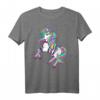 BDSM Einhorn Lustiges Seil Bondage Cartoon T-Shirt – Humorvolles Fetisch-Design für BDSM-Fans