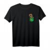 Marvel Comic Groot Left Chest Pocket Graphic T-Shirt - Offiziell Lizenzierte Marvel Kleidung für Fans