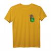 Marvel Comic Groot Left Chest Pocket Graphic T-Shirt - Offiziell Lizenzierte Marvel Kleidung für Fans