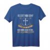 Als Gott mich schuf grinste er Spruch T-Shirt – Witziges Ironie & Sarkasmus Geschenk für Freunde & Kollegen