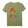 Ich liebe Eritrea Flagge in Eritrea Karte T-Shirt – Stolz auf Eritrea, Unabhängigkeitstag & Geschenkidee