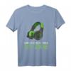 Kann dich nicht hören, ich zocke - Lustiges Gamer Headset T-Shirt für Zocker, Multiplayer & Online Gamer