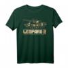 Leopard 2 Kampfpanzer T-Shirt - Deutsches Militärfahrzeug für Panzerfans und Militärhistorie-Liebhaber