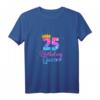 25. Geburtstag Frauen - Birthday Queen 25 T-Shirt | Stylisches Geburtstagsgeschenk für Frauen zum 25. Geburtstag
