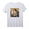 Aesthetic La Gioconda Mona Lisa E-Girl Pop Culture T-Shirt – Modernes Renaissance Kunst Design für Streetwear & Edgy Fashion