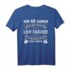 60 Jahre Fernfahrer Trucker LKW Fahrer Geburtstag T-Shirt - Perfektes Geschenk für Berufskraftfahrer, LKW Fahrer & Schwertransportfahrer