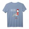 Herren Moin Spruch T-Shirt mit Möwe, Anker Tattoo & Meer-Motiv - Perfekt für Sommer, Urlaub & Strand in Nordsee, Ostsee oder Hansestädten