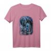 Mystery Drache und Wolf Wilde Kreaturen T-Shirt – Lustiges Fantasy Tiermotiv, Klassisch geschnitten, Perfekt als Geschenk zum Geburtstag