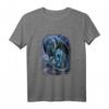 Mystery Drache und Wolf Wilde Kreaturen T-Shirt – Lustiges Fantasy Tiermotiv, Klassisch geschnitten, Perfekt als Geschenk zum Geburtstag