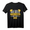 Der beste Hausmeister der Welt Spruch Spaß Witz Hausmeister T-Shirt – Lustiges Geschenk für Hausmeister, Schulwarte & Facility Manager zum Geburtstag