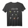 Funny Bird Watching Geschenk T-Shirt für Männer und Frauen mit 'nice-tits' - Perfekt für Naturliebhaber, Familien & besondere Anlässe