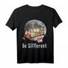 Be different - Süßes Eulen Fun Vogel Eule Spruch Geschenk T-Shirt für Freunde und Party, Lustiges Motiv für Freizeit & Urlaub