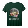 Be different - Süßes Eulen Fun Vogel Eule Spruch Geschenk T-Shirt für Freunde und Party, Lustiges Motiv für Freizeit & Urlaub