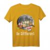 Be different - Süßes Eulen Fun Vogel Eule Spruch Geschenk T-Shirt für Freunde und Party, Lustiges Motiv für Freizeit & Urlaub