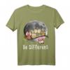 Be different - Süßes Eulen Fun Vogel Eule Spruch Geschenk T-Shirt für Freunde und Party, Lustiges Motiv für Freizeit & Urlaub