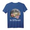 Be different - Süßes Eulen Fun Vogel Eule Spruch Geschenk T-Shirt für Freunde und Party, Lustiges Motiv für Freizeit & Urlaub