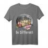 Be different - Süßes Eulen Fun Vogel Eule Spruch Geschenk T-Shirt für Freunde und Party, Lustiges Motiv für Freizeit & Urlaub