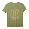 55. Geburtstag T-Shirt für Mann und Frau - Legendär geboren 1968 Geschenkideen für Mama & Papa zum Jubiläum