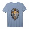 Jesus Löwe von Juda T-Shirt - Inspirierendes Bibelzitat für Kirche, Gebetstreffen und christliche Anlässe