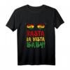 Rastafarian Reggae Rasta la Vista Baby Jamaica T-Shirt – Lustiges Design für Reggae- und Jamaika-Fans, perfekt als Geschenk