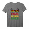 Rastafarian Reggae Rasta la Vista Baby Jamaica T-Shirt – Lustiges Design für Reggae- und Jamaika-Fans, perfekt als Geschenk