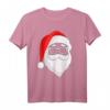 Weihnachts T-Shirt für Herren Damen Kinder - Lustiges Santa Shirt mit Weihnachtsmann Gesicht, Hut & Bart für die ganze Familie