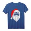 Weihnachts T-Shirt für Herren Damen Kinder - Lustiges Santa Shirt mit Weihnachtsmann Gesicht, Hut & Bart für die ganze Familie