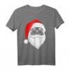 Weihnachts T-Shirt für Herren Damen Kinder - Lustiges Santa Shirt mit Weihnachtsmann Gesicht, Hut & Bart für die ganze Familie