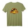 Jurassic World: Dominion T-Rex Logo T-Shirt - Offiziell lizenzierte Dinosaurier Fanbekleidung für Kinder und Erwachsene
