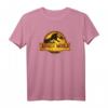 Jurassic World: Dominion T-Rex Logo T-Shirt - Offiziell lizenzierte Dinosaurier Fanbekleidung für Kinder und Erwachsene