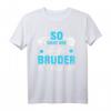 Herren T-Shirt 'So sieht der beste Bruder der Welt aus' – Originelles Geschenk für Bruder zu Geburtstag & Weihnachten