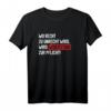 Rebellen T-Shirt mit Motto 'Wo Recht zu Unrecht wird, wird Widerstand zur Pflicht!' – Für Deutschrock, Punk, Biker & Protestfans