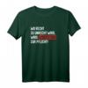 Rebellen T-Shirt mit Motto 'Wo Recht zu Unrecht wird, wird Widerstand zur Pflicht!' – Für Deutschrock, Punk, Biker & Protestfans