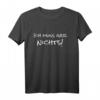 Ich muss gar nichts - Lustiges HapPanda Geschenk T-Shirt oder Jacke für Faulenzer und Chill-Experten