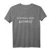 Ich muss gar nichts - Lustiges HapPanda Geschenk T-Shirt oder Jacke für Faulenzer und Chill-Experten