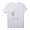 One Line Gesicht Line Art Face Abstrakte Kunst Blumen Frau T-Shirt – Handgezeichnetes minimalistisches Damen-Shirt mit Farbklecks