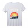 Vintage Titanic Voyage Ship Cruise Geschenk für Sohn – Retro White Star Line T-Shirt für Schiff- und Geschichtefans