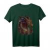 Drache chinesisches Sternzeichen Tier Horoskop Hexerei T-Shirt – Traditionelles chinesisches Tierkreiszeichen-Design für Astrologie- und Mandala-Liebhaber
