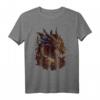 Drache chinesisches Sternzeichen Tier Horoskop Hexerei T-Shirt – Traditionelles chinesisches Tierkreiszeichen-Design für Astrologie- und Mandala-Liebhaber