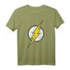 DC Flash-Logo T-Shirt im Used-Look – Modernes Superhelden-Shirt für Fans, perfekte Geschenkidee für Geburtstage & Feiertage