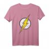 DC Flash-Logo T-Shirt im Used-Look – Modernes Superhelden-Shirt für Fans, perfekte Geschenkidee für Geburtstage & Feiertage