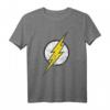 DC Flash-Logo T-Shirt im Used-Look – Modernes Superhelden-Shirt für Fans, perfekte Geschenkidee für Geburtstage & Feiertage