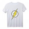 DC Flash-Logo T-Shirt im Used-Look – Modernes Superhelden-Shirt für Fans, perfekte Geschenkidee für Geburtstage & Feiertage