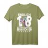 Lustiges Einhorn T-Shirt zum 18. Geburtstag - Endlich 18, jetzt muss ich nur noch erwachsen werden, ideales Geschenk für Freunde und Familienmitglieder