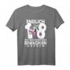 Lustiges Einhorn T-Shirt zum 18. Geburtstag - Endlich 18, jetzt muss ich nur noch erwachsen werden, ideales Geschenk für Freunde und Familienmitglieder